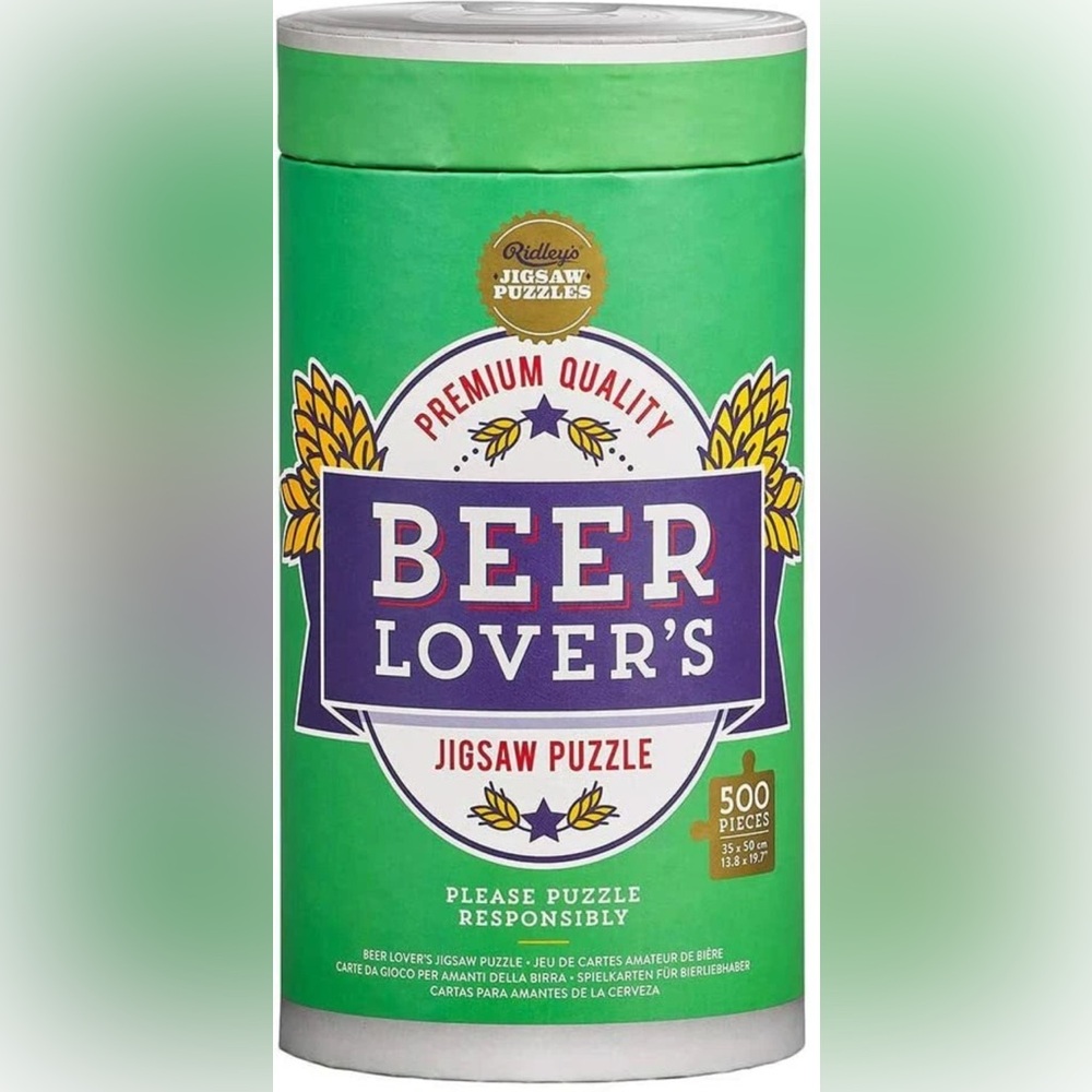 Beer Lover's Jigsaw Puzzle